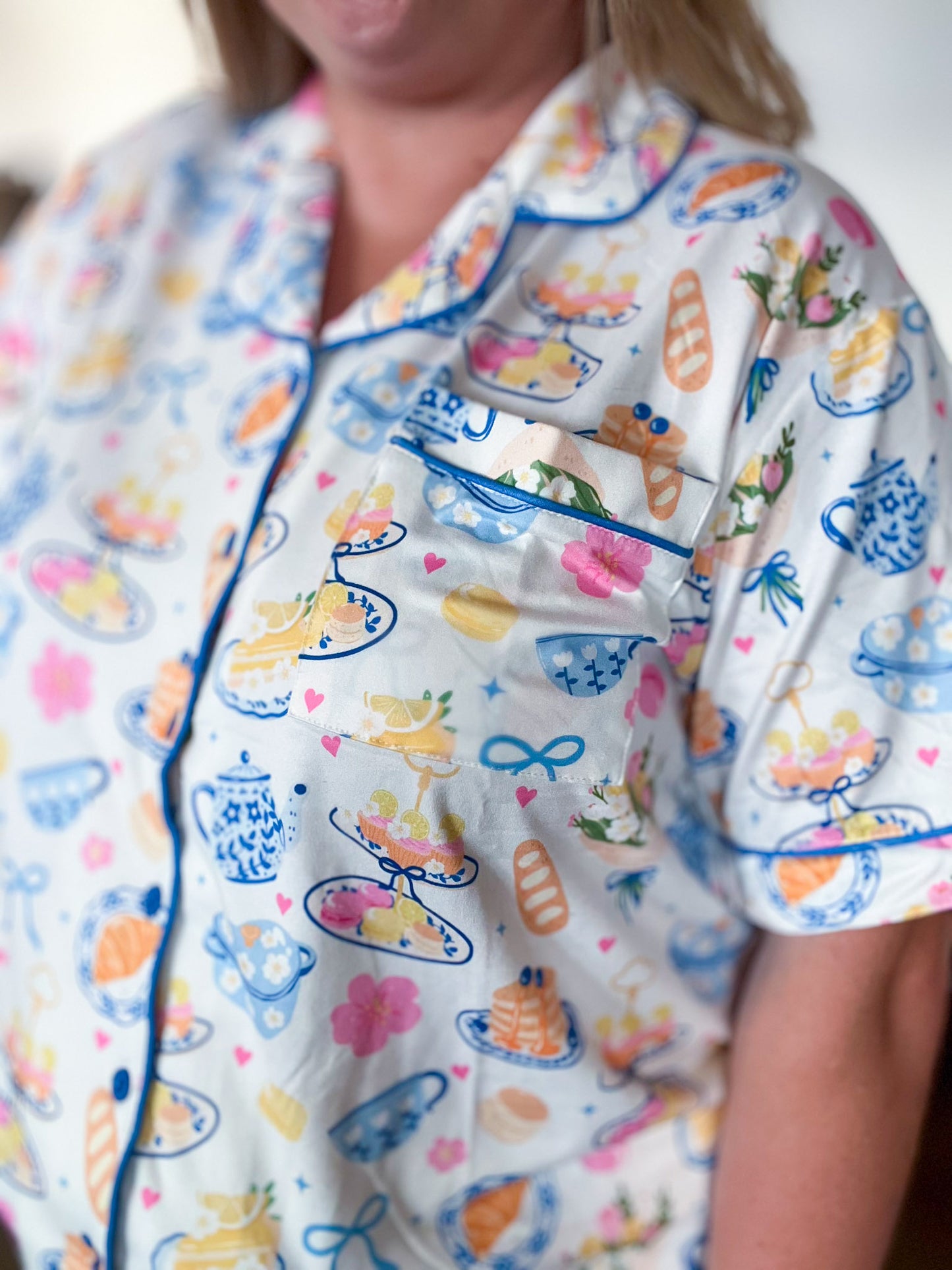 No Talky Before Coffee Brunchin' Pajama Pant Set