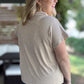Old Money Vibes Curvy Oatmeal Mock Neck Knit Top