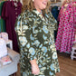 Olive & Ivy Curvy Floral Mini Dress