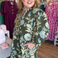 Olive & Ivy Curvy Floral Mini Dress