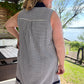 Oxford Check Curvy Navy Gingham Dress