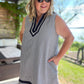 Oxford Check Curvy Navy Gingham Dress