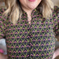 Panache Black Floral Midi Dress