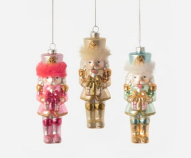 Pastel Nutcracker Ornament