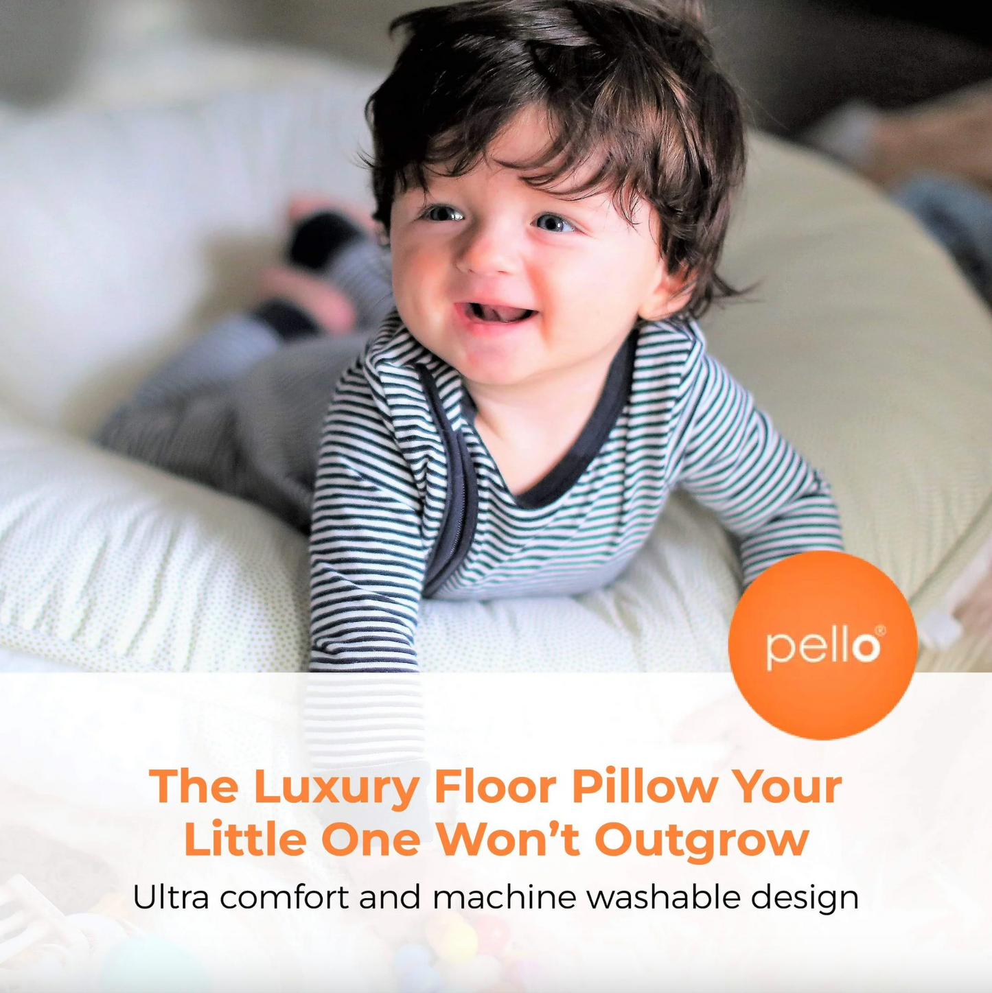 Gray + Dot Pello® Floor Cushion