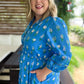Petal Pop Plus-Size Floral Drawstring Midi Dress