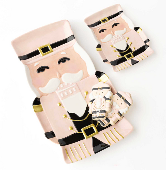 Pink Nutcracker Platter