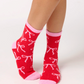 Red Bow Socks