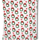 Red & Green Christmas Wreath Throw Blanket