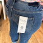 Risen Plus-Size 4-Way Stretch Slouchy Straight Jeans With Cuffed Hem