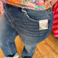 Risen Plus-Size 4-Way Stretch Slouchy Straight Jeans With Cuffed Hem