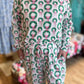 Rosy Wreaths Curvy Christmas Pajamas