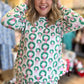 Rosy Wreaths Curvy Christmas Pajamas