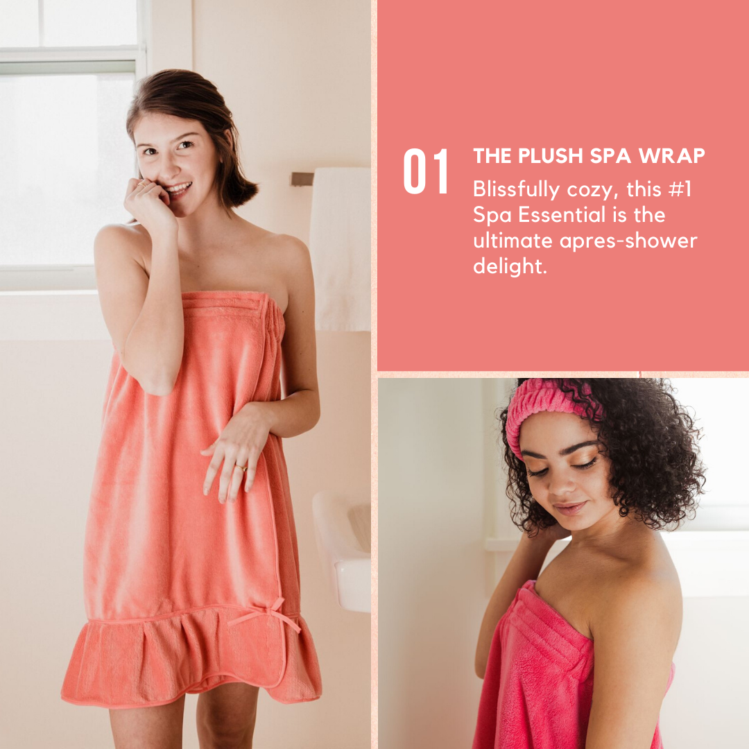 Ruffle Spa Wrap