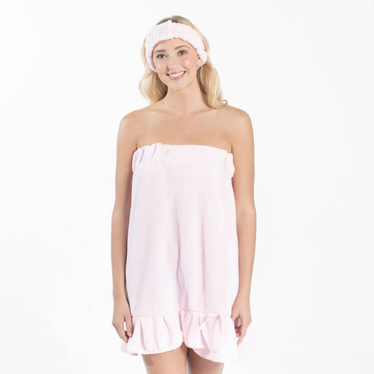 Ruffle Spa Wrap