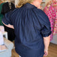 Saddle Up Curvy Denim Scallop Top