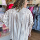 Sandy Shores Curvy Stripe Dolman Top