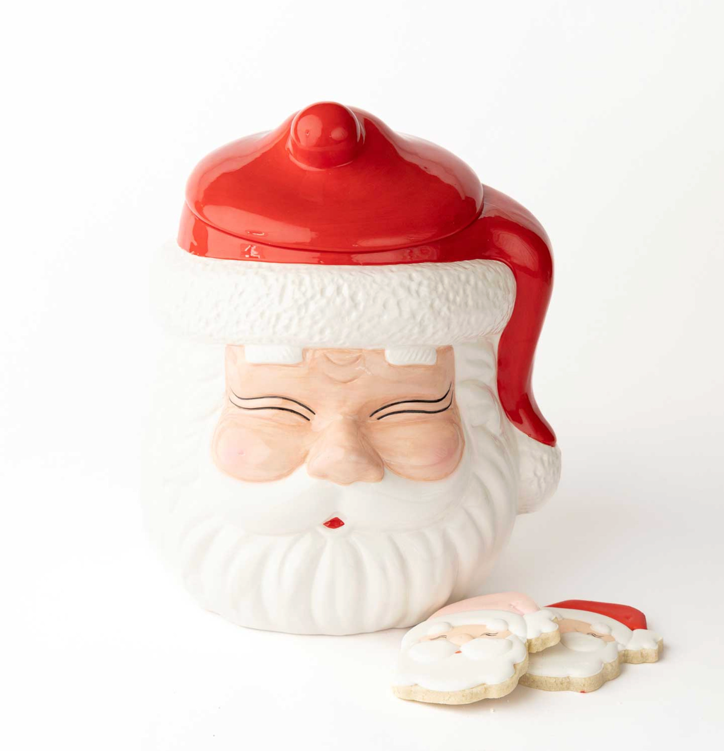 Santa Cookie Jar