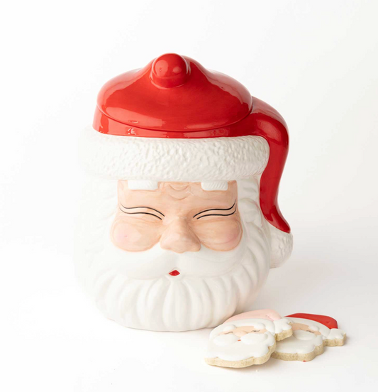Santa Cookie Jar