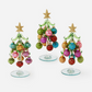 Handmade Glass Tree with Balls