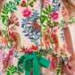 Jungle Oasis Ruffle Pajama Set