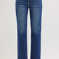Risen High Rise Tummy Control Extra Comfort Waist Crop Straight Jeans