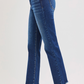 Risen High Rise Tummy Control Extra Comfort Waist Crop Straight Jeans
