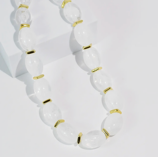 Jelly Pop White Necklace
