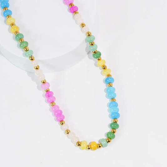 Sweet Treat Glass Bead Necklace