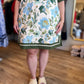 September Sunrise Curvy Ecru Tapestry Dress