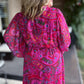 Sheer Perfection Plus-Size Paisley Maxi Dress