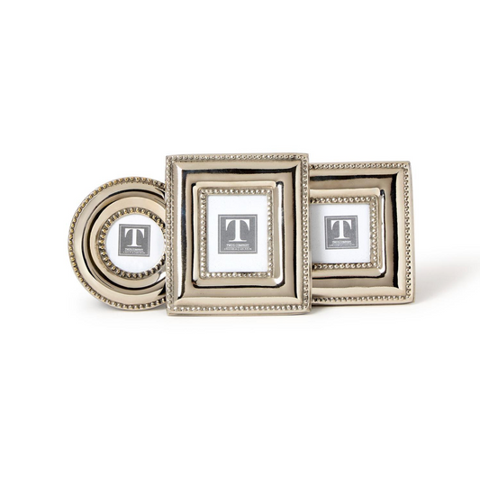 Silver Bead Mini Frame