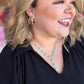 Double The Sparkle Hoop Earrings