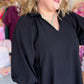 Simply Iconic Curvy Black Textured Dress