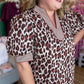 Southern Safari Dress Curvy Ecru Leopard Midi Dress