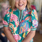 Summer Jubilee Curvy Emerald Paisley Mini Dress