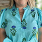 Sunlit Society Plus-Size Floral Dress