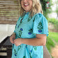 Sunlit Society Plus-Size Floral Dress