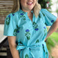 Sunlit Society Plus-Size Floral Dress