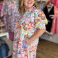 Sunshine & Sweetness Curvy Textured Midi Dress