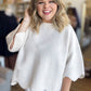 Sweet Scallops Cream Sweater