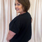 Thyme for Cooler Temps Plus-Size Black Textured Set