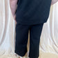 Thyme for Cooler Temps Plus-Size Black Textured Set