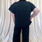 Thyme for Cooler Temps Plus-Size Black Textured Set