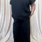 Thyme for Cooler Temps Plus-Size Black Textured Set
