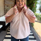 Tickled Pink Curvy Pink Ribbed Top