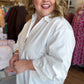 Timeless Heirloom Plus-Size White Button Down Top