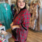 Tis the Season Curvy Tartan Mini Dress