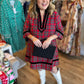 Tis the Season Curvy Tartan Mini Dress