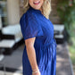 Treated Like Royalty Plus-Size Blue Maxi Dress